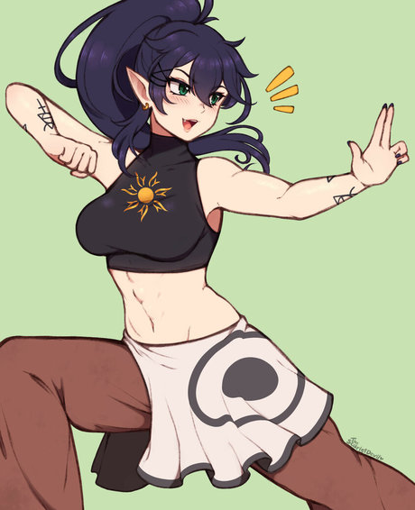 Foto di nudo di fuga di OnlyFans di Thescarletdevil