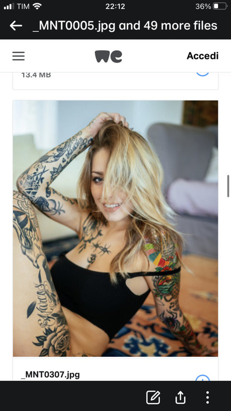 Foto di nudo di fuga di OnlyFans di Noemi 