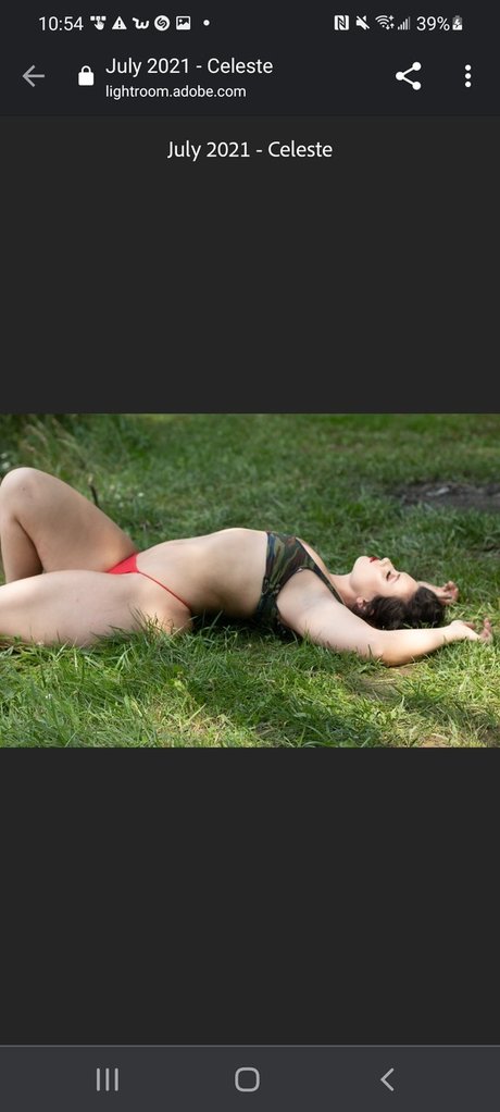 Foto di nudo di fuga di OnlyFans di Celeste