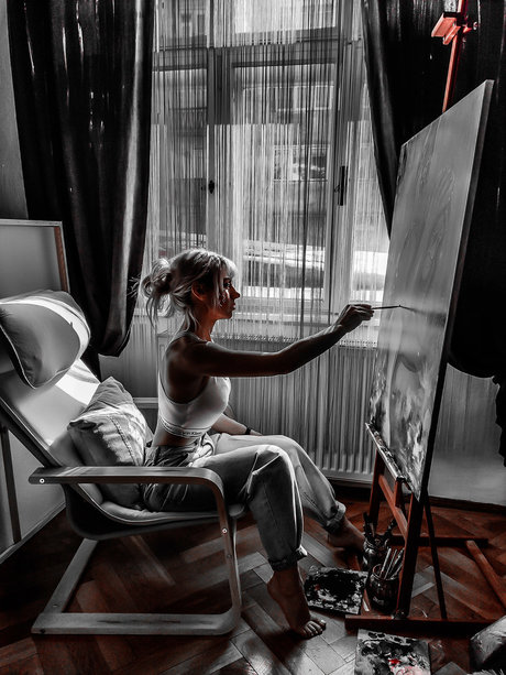 Foto di nudo di fuga di OnlyFans di Oana Muraru  Art