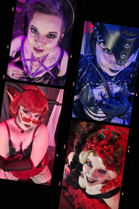 Foto di nudo di fuga di OnlyFans di Rose Red Neko