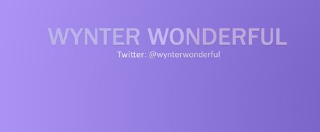 Wynter Wonderful