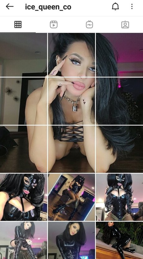 Foto di nudo di fuga di OnlyFans di Ice Queen