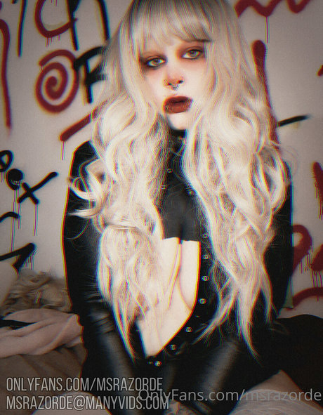 Foto di nudo di fuga di OnlyFans di Msrazorde